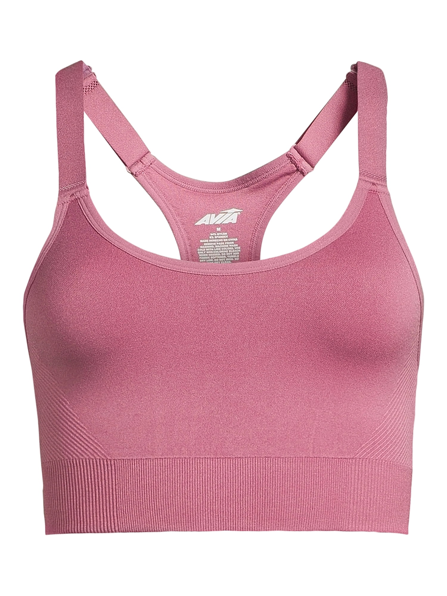 Avia Women's Keyhole Low Support Sports Bra, Sizes S-XXXL