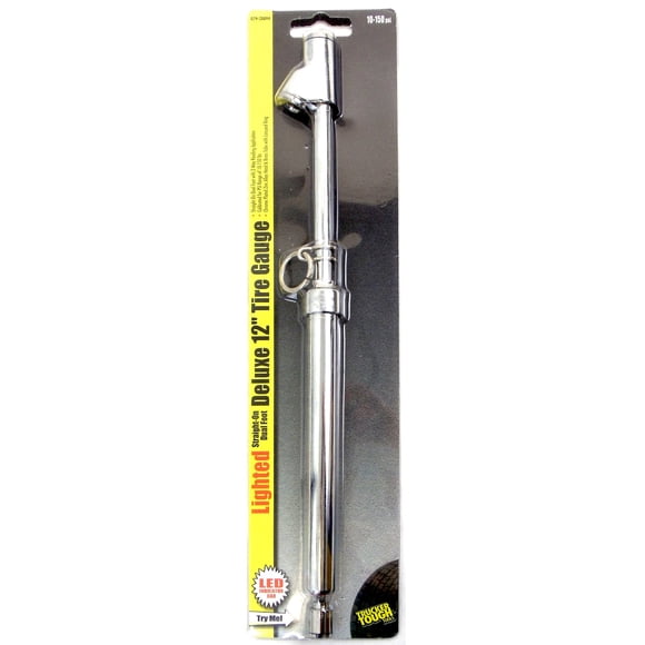 Manómetro para Neumáticos Barjan 12" LED Doble Pie 10-150 PSI