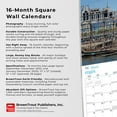 thumbnail image 2 of Montreal | 2023 12x24 Inch Square Wall Calendar, 2 of 8