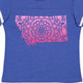 thumbnail image 4 of Inktastic Montana Silhouette Mandala Boys or Girls Toddler T-Shirt, 4 of 5