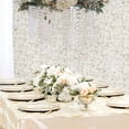 thumbnail image 6 of 6Pcs Flower Wall Panels 24" X 16" Artificial Blooms Flower Wall Panel 16Sq. ft Silk Floral Faux Roses Wall Backdrop Decor for Wedding Party Event Bridal and Baby Shower,White, 6 of 8