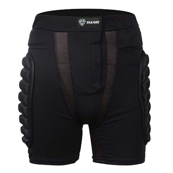 ikayaa Protection des Hanches et des Fesses Shorts Rembourrés Armure Protection des Hanches Shorts Coussinet pour Planche à Neige Patinage Ski Équitation