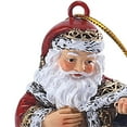 thumbnail image 7 of Large Saa Claus . Decorations Resin, Christama Hanging for Christmas Window office and home and desk, 7 of 7