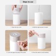 thumbnail image 3 of Mini humidificador de aire Mute 300ml Cool Mist Maker Mist Difusor para Home Office Car, 3 of 7