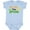 Baby Blue, variant on Inktastic Saint Patrick's Day, Kiss Me I'm Irish, Clovers Boys or Girls Baby Bodysuit