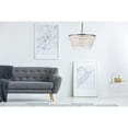 thumbnail image 3 of Elegant Lighting Nordic 28" 6 Light Royal Crystal Pendant Lamp, 3 of 10