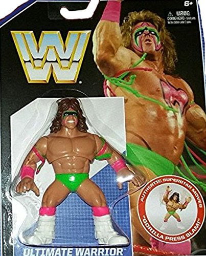 WWF WWE Elite Ultimate Warrior Wrestling Action Figure Kid Child Toy NEW NO BOX 