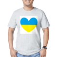 thumbnail image 1 of CafePress - I Stand With Ukraine Heart T Shirt - Fitted T-Shirt, Vintage Fit Soft Cotton Tee, 1 of 1