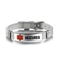 thumbnail image 1 of MesaSe Adjustable Wristband Emergency Medical Bracelets Medical Alert IDs Bracelet, 1 of 21