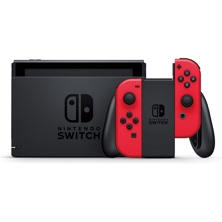 vand mængde af salg Mærkelig Refurbished Nintendo HADSKACLK Switch Mario Choose One Bundle - Walmart.com
