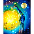 thumbnail image 2 of Cuadros Decorativos 5D DIY diamante pintura jirafa taladro completo Rhinestone mosaico arte imagen Kits Tmvgtek embutido en tela, 2 of 9