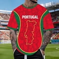 thumbnail image 2 of Retro Urban Graphic Jersey, Men’s Game Day Casual Tee, Lightweight Everyday Streetwear Top, 2 of 4