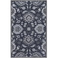 thumbnail image 2 of Hauteloom Elkins Wool Living Room, Bedroom Farmhouse Area Rug - Traditional Floral Carpet - Bohemian Paisley Vibe - Gray, Blue - 12' x 15', 2 of 17