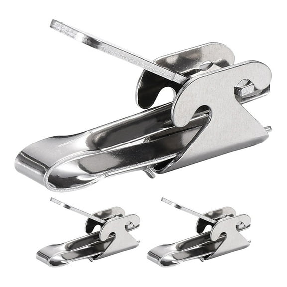 QIFULL Pecan Cracker Sunflower Nut Opener Stainless Steel Silver 3Pcs