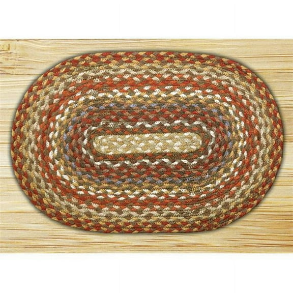 Earth Rugs 46-300 Honey-Vanilla-Ginger Round Swatch