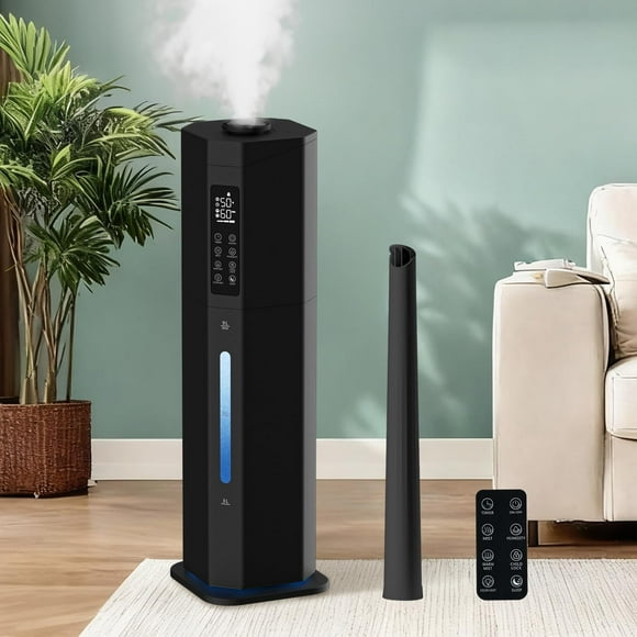 Humidificador GloryAir 9 L de vapor frío y caliente, 70 m², modo automático