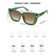 thumbnail image 5 of Gafas de Sol SOJOS Grandes Oversize Ojo de Gato SJ2231 Verde/Marrón, 5 of 5