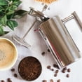 thumbnail image 2 of MIRA 20oz French Press Coffee Maker, Double Wall Insulated Stainless Steel, 2 of 6