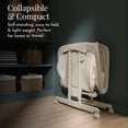 thumbnail image 4 of Evolur Kinsley Quickfold Portable Bassinet, Pearl Gray, 4 of 14