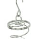 thumbnail image 3 of 2Pcs Gazing Ball Spiral Tail Wind Spinner Stabilizer Stainless Steel Spiral Wind Chimes for Outside Green, 3 of 5