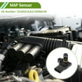 thumbnail image 2 of Sensor de Presión Absoluta del Colector MAP para FIAT 500X 2018-2025 No.55285014/A2C39988100 1 Pc, 2 of 6