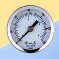 thumbnail image 3 of Miangastore 0-60 Psi Compressor Compressed Air Pressure Gauge Dual Scale Pressure Gauge, 3 of 9