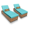 thumbnail image 1 of Tuscan Chaise Set of 2 Outdoor Wicker Patio Furniture, 1 of 6