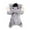 Gray, variant on kladzum Dog Sweaters Dog Warm Shirt Four-Legged Costume for Small and Medium-Sized Dogs with Shirts, Dog Sweaters, Small Dog Coat Warm Sweartershirts on Clearance