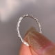 thumbnail image 5 of Anillo ajustable con apertura en plata S925, anillo de estilo para el dedo índice femenino, 5 of 7