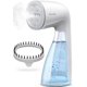 thumbnail image 1 of Vaporizador de ropa HiLIFE, portátil y compacto, con depósito de 300 ml, 1100 W, elimina arrugas, ideal para viajes, solo para 120 V (blanco), 1 of 5