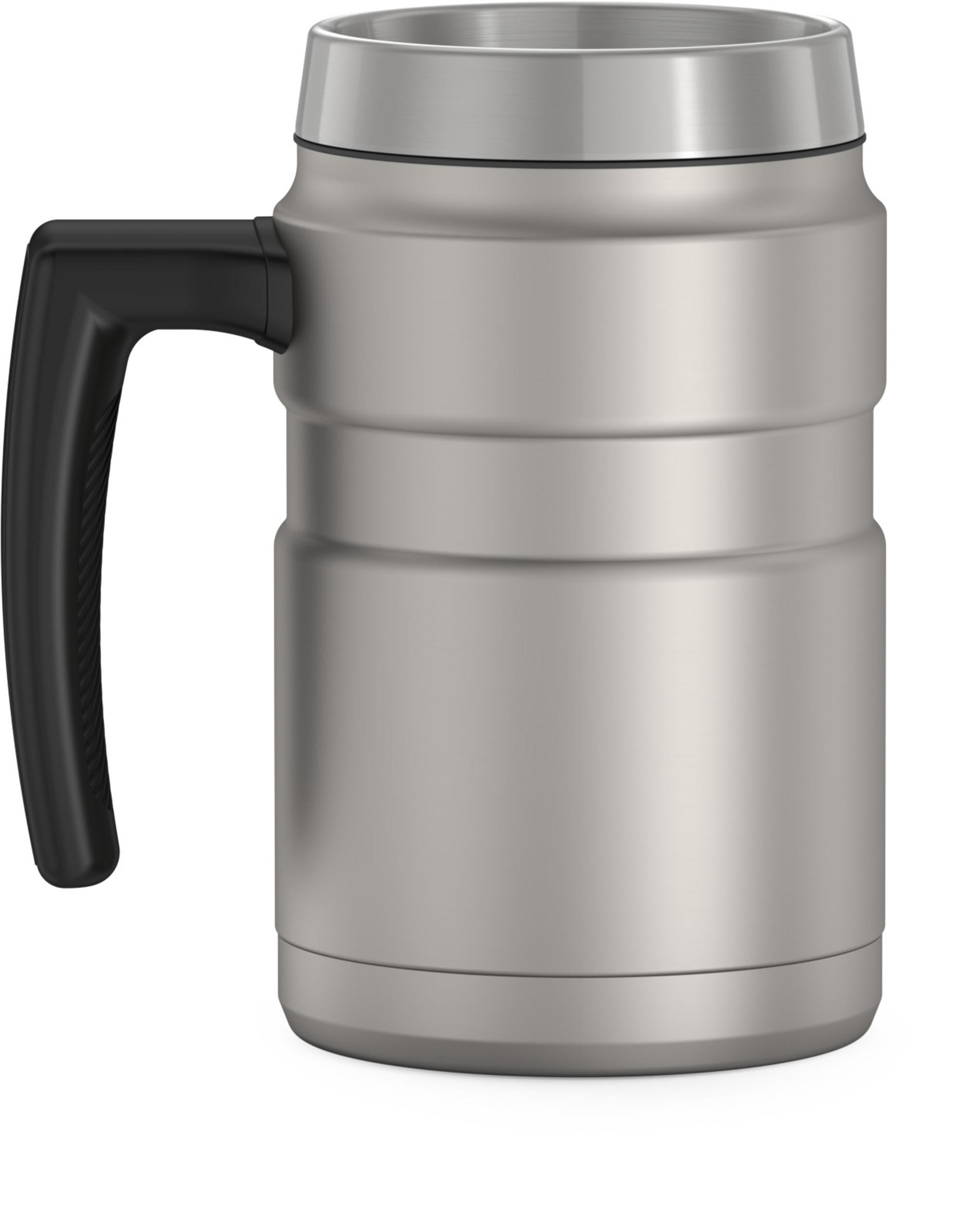  Novelty Inc. 16 oz. Stainless Steel Thermal Printed Travel  Coffee Mug with Lid and Handle - Get it Done : Home & Kitchen
