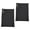 Noir, variante sur Rongfmy 2 Pcs Coudre dans la Poche avec Fermeture Éclair Portefeuille Caché pour Chandails à Capuchon Vestes Café
