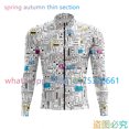 thumbnail image 2 of Maillot de ciclismo Love The Pain de manga larga para hombre, secado rápido, abrigo fino, Camisa De Time, sudadera para equipo ciclista de primavera y otoño, 2 of 5
