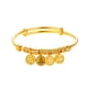 thumbnail image 1 of Pulsera Vietnamese Gold Placer con cuentas ajustables para mujer, 1 of 2