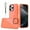 Orange, variant on Dteck for iPhone 11 Case with Magnetic, Compatible with MagSafe, Anti-Yellowing Military-Grade Protection Shockproof Translucent Back Cover with Wrist Strap, Black