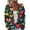 AA#-011 Multicolor, variant on Valentine's Day White Cardigan for Women Long Sleeve Black and White Shrugs Lightweight Open Front Shrug Cardigan Love Heart print Dressy Draped Floral Cardigan