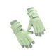 thumbnail image 2 of Guantes de ciclismo con pantalla táctil | Guantes de cinco dedos impermeables, resistentes al viento y cálidos con forro polar | Agarre antideslizante con correa ajustable en la muñeca | Deportes de, 2 of 6
