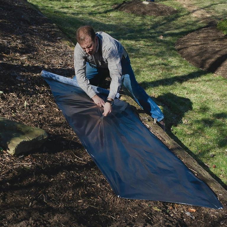 Dalen Weed-X Premium Chemical-Free Weed Barrier Fabric, 3' x 100