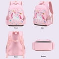 thumbnail image 4 of Mochila Octsky Candy Unicorn Pink con set de lonchera, 4 of 9