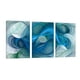 thumbnail image 1 of Cuadro Decorativo Canvas Revolution Set De 3 Cuadros 30x45 cm Olas Minimalistas, 1 of 5