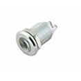 thumbnail image 3 of Alpinetech 12mm White 12V LED Metal Indicator Pilot Custom Dash Light Lamp, 3 of 4