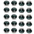 thumbnail image 3 of 20Pcs Bricolage Griffe Diamants Robe de Mariée Rétro Mode Artisanat Verre Vêtements Décorations19mm Vert Émeraude Rond Verre Diamant, 3 of 14