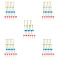 thumbnail image 3 of Transemion 24Pcs/Set Sponge Painting Brush Wooden Handle Nursery Drawing Tools 5Set, 3 of 6