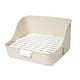 thumbnail image 2 of Caja de arena para conejos, inodoro para mascotas, bandeja de limpieza desmontable portátil, entrenamiento para ir al baño, rincón para cobayas, ,, 2 of 8
