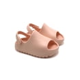 thumbnail image 1 of Kmbangi Kids Slipper, Anti-Slip Solid Color Walking Shoes Indoor Sandals, 1 of 9