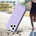 thumbnail image 6 of Decase Cover For iPhone 7 / 8 / SE 2022 & 2020, Shockproof PU Leather Book Folding Flip Folio Case with Card Holders Kickstand Magnetic Closure TPU Inner Shell Protective Cover，lightpurple, 6 of 6