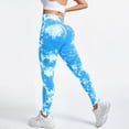 thumbnail image 2 of UngA Anti Cellulite Leggings Womens Butt Lifting Tummy Control Resistance Band High Waisted Leggings Cellumove 3D Compression Workout Women Leggings Light Blue,S, 2 of 8