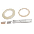 thumbnail image 1 of Tape Splicing Block Kit, 1/4 10 Inch Open Reel Tape Media Anodized Leader Tape  for Reel To Reel Tape Recorder, 1 of 7