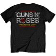 thumbnail image 2 of Guns N Roses - Camiseta Paradise City Rosa en Círculo para Adultos Unisex (Negro), 2 of 2