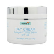Lawrens Day Cream with Collagen & Caviar Extract, SPF 30, 4 Oz.